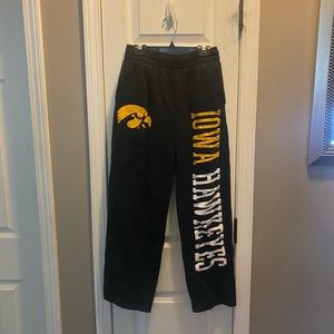 Iowa Hawkeye sweatpants